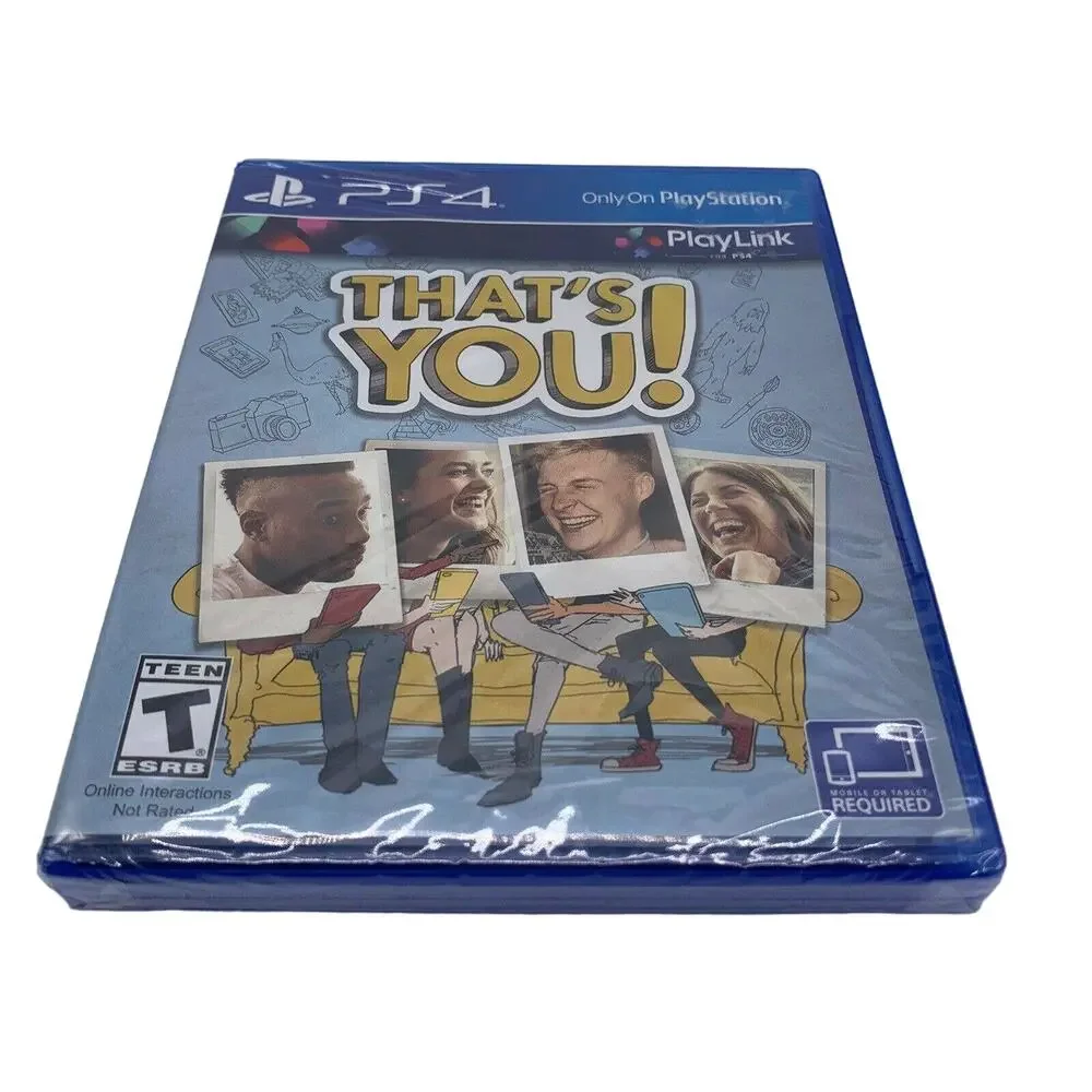 That's You (Sony PlayStation 4, 2017) Condition is Brand New
